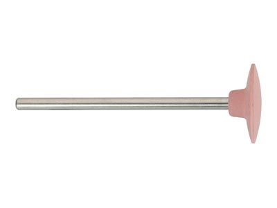 Eveflex Universal Silicone Knife   Edge Burr, H16sf, Pink, Extra Fine Grit, 2.5 X 14.5mm - Standard Image - 2