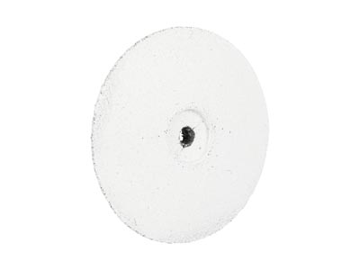 Eveflex Universal Silicone Knife   Edge Wheel, L22, White, Coarse     Grit, 22 X 4mm - Standard Image - 2