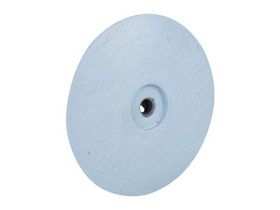 Eveflex Universal Silicone Knife   Edge Wheel, L22f, Blue, Fine Grit, 22 X 4mm - Standard Image - 2