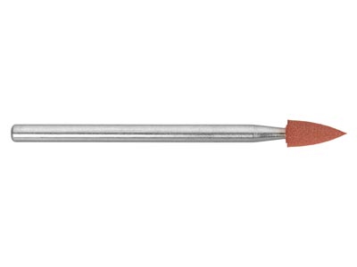 Eveflex Rubber Cone Burr, 711, Red, Medium, 7.5 X 3.3mm - Standard Image - 2