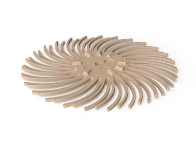 Eve Starflex Twist Xt Radial Abrasive Disc, Orange, Extra Fine Grit, 26mm - Standard Image - 1