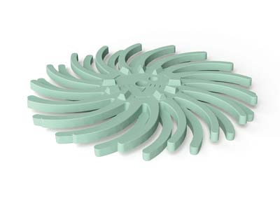 Eve Starflex Twist Radial Abrasive, Disc, Green, Ultra Fine Grit, 26mm - Standard Image - 1