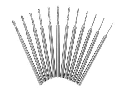 Busch 203 Shank Drills Set Of 12 - Standard Image - 1