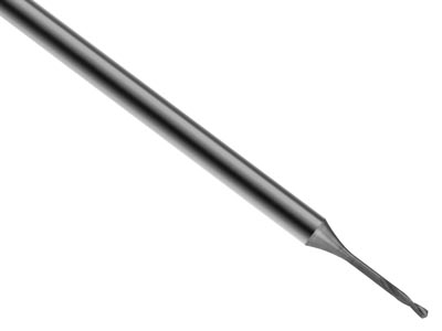 Techniquetrade Geometry Shank     Drill 0.9mm, Platinum And Palladium