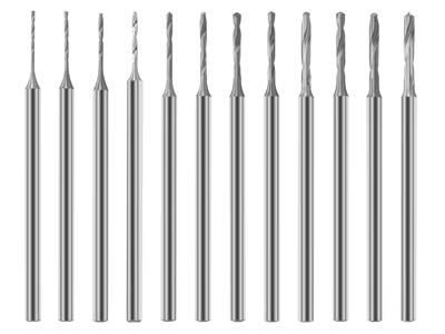 Technique Shank Drill Set Of 12,   0.5mm - 1.6mm - Standard Image - 4
