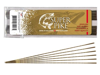 Super Pike Swiss Saw Blades Grade 3 Bundle 12 - Standard Image - 2