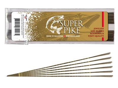 Super Pike Swiss Saw Blades Grade 1 Bundle 12 - Standard Image - 2