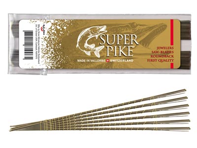 Super Pike Swiss Saw Blades Grade 5 Bundle 12 - Standard Image - 2