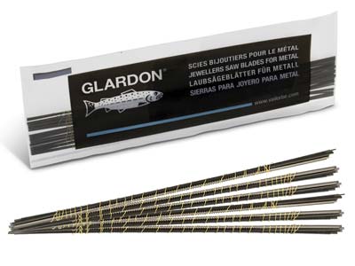 Vallorbe Glardon Saw Blades Grade 5, Bundle Of 12 - Standard Image - 2