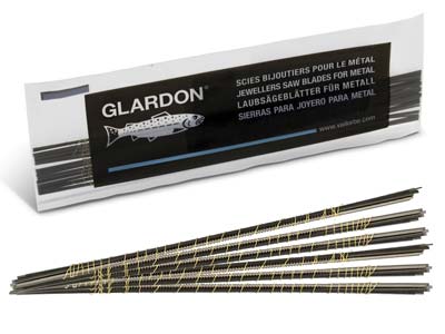 Vallorbe Glardon Saw Blades Grade 6, Bundle Of 12 - Standard Image - 2