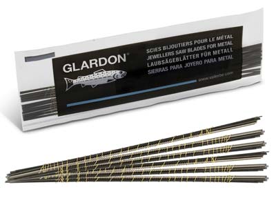 Vallorbe Glardon Saw Blades Grade 8, Bundle Of 12 - Standard Image - 2