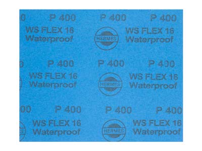 Hermes WS FLEX Wet And Dry Paper,  400 Grit, Pack of 10 - Standard Image - 2