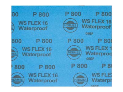 Hermes WS FLEX Wet And Dry Paper,  800 Grit, Pack of 10 - Standard Image - 2
