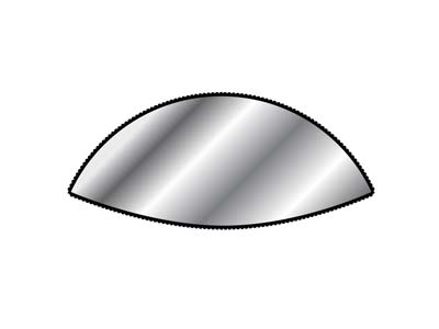 Vallorbe Needle File, Crossing,    160mm/6'', Cut 2 - Medium Grade - Standard Image - 4