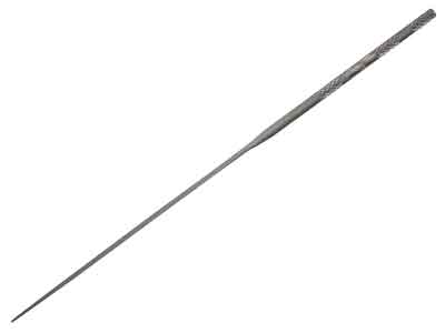 Vallorbe Needle File, Knife Edge,  160mm/6'', Cut 0 - Coarse Grade - Standard Image - 3