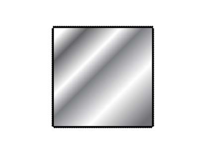 Vallorbe Needle File, Square,      160mm/6'', Cut 4 - Fine Grade - Standard Image - 2