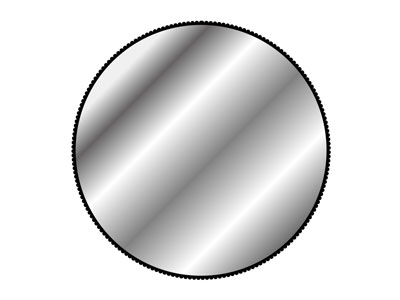 Vallorbe Needle File, Joint Round  Edges, 160mm/6'', Cut 2 - Medium   Grade - Standard Image - 2
