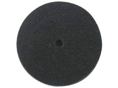 Silicone Rubber Wheel, Black,      Coarse