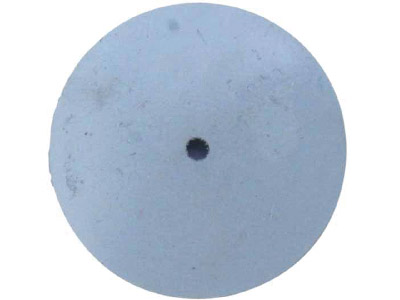 Knife Edge Rubber Wheel, Blue,     Medium/fine - Standard Image - 1