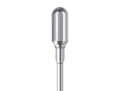 Busch Carbide Ramroller 22 Faces Safe End, 6mm - Standard Image - 3