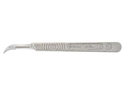 Swann Morton Scalpel Blades No.12  Curved, Pack of 5 - Standard Image - 2