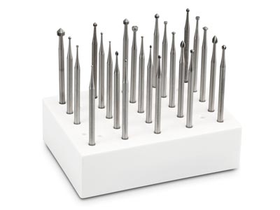 Techniquetrade Starter Burr Set  Of 24, Assorted Shapes