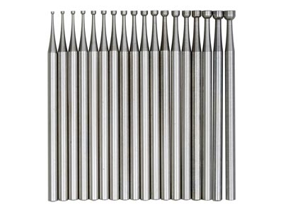 Technique™ Cup Burr Set Of   18, 0.8mm - 2.9mm - Standard Image - 3