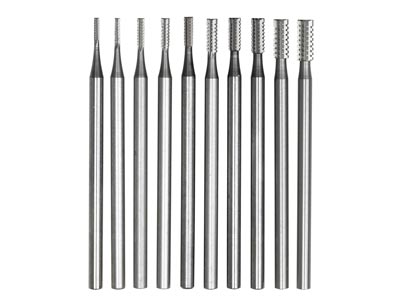 Technique™ Cylinder Cross    Burr Set Of 10, 0.9mm - 2.7mm - Standard Image - 3