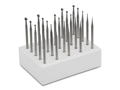 Technique™ Round Burr Set Of 24, 0.4mm - 3.1mm - Standard Image - 1