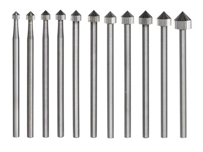 Technique™ Stone Setting Burr Set Of 24, 1.0mm - 5.5mm - Standard Image - 4