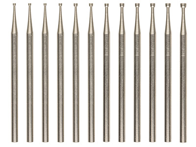 Busch Burr No.411 Cup Set Of 12    0.8mm - 1.9mm