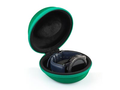 Watch Travel Case, Green - Standard Image - 3