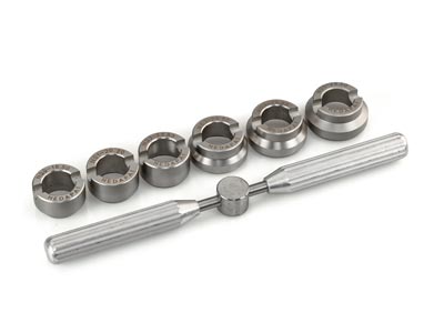Watch Case Opener With 6 Dies