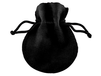 Large Drawstring Bell Shape Pouch, 130mm X 115mm