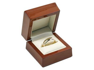 Wooden-Ring-Box,-Mahogany-Colour