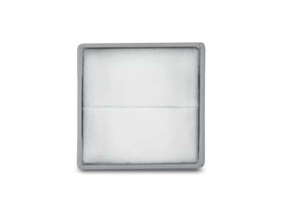 Grey Card Soft Touch Ring Box - Standard Image - 3