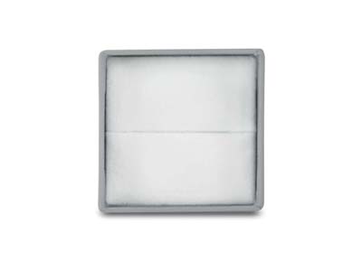 Grey Card Soft Touch Stud Earring  Box - Standard Image - 3
