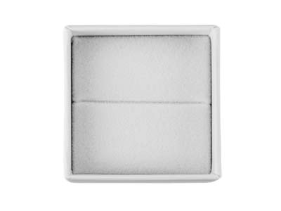 White Card Soft Touch Ring Box - Standard Image - 4