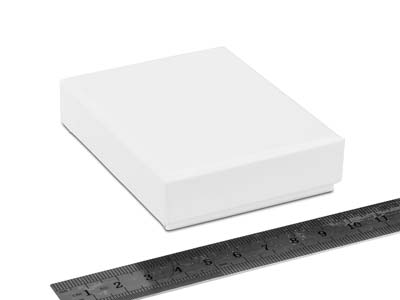 White Card Soft Touch Pendant Box - Standard Image - 3