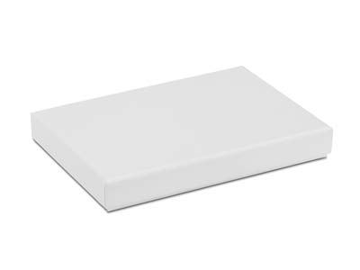 White Card Soft Touch Necklace Box - Standard Image - 2