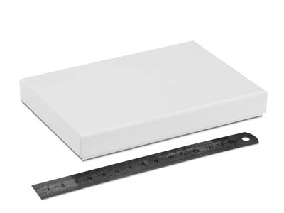 White Card Soft Touch Necklace Box - Standard Image - 3