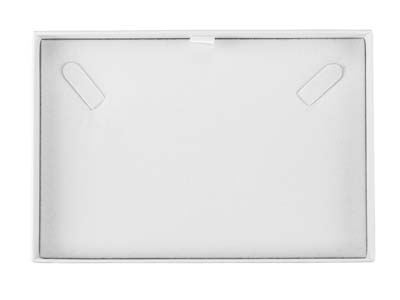 White Card Soft Touch Necklace Box - Standard Image - 4