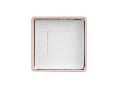 Pastel Pink Card Earring/ Small    Universal Box - Standard Image - 4
