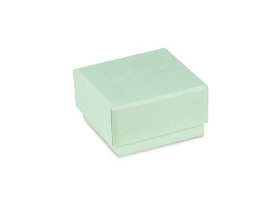 Pastel Green Card Earring/ Small   Universal Box - Standard Image - 2