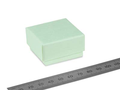 Pastel Green Card Earring/ Small   Universal Box - Standard Image - 3