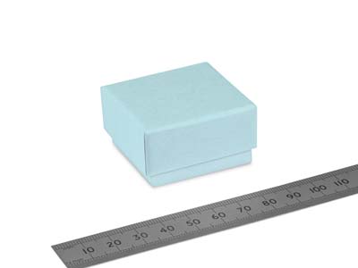 Pastel Blue Card Ring Box - Standard Image - 3