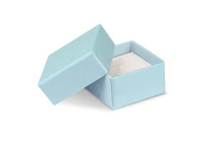 Pastel Blue Card Earring/ Small    Universal Box - Standard Image - 1