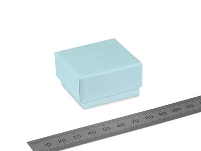 Pastel Blue Card Earring/ Small    Universal Box - Standard Image - 3