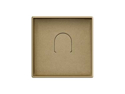 Kraft Recycled Paper Ring Box 100% Recycled - Standard Image - 4