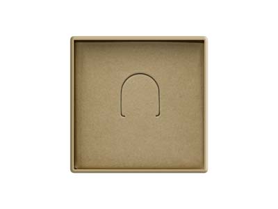 Kraft Recycled Paper Ring Box 100% Recycled - Standard Image - 4